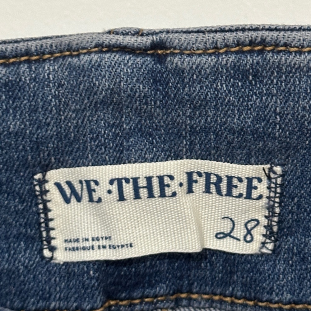 FP We The Free Jade High Rise Flare Jeans size 28 - Picture 5 of 12